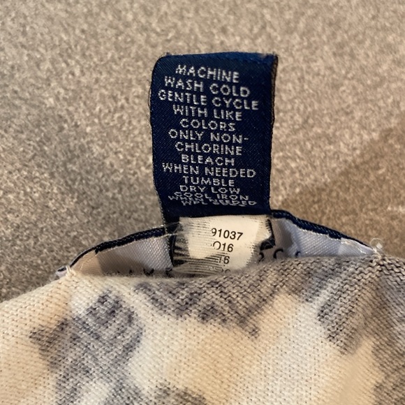 Karen Scott - floral print cardigan. Size S - Picture 5 of 9